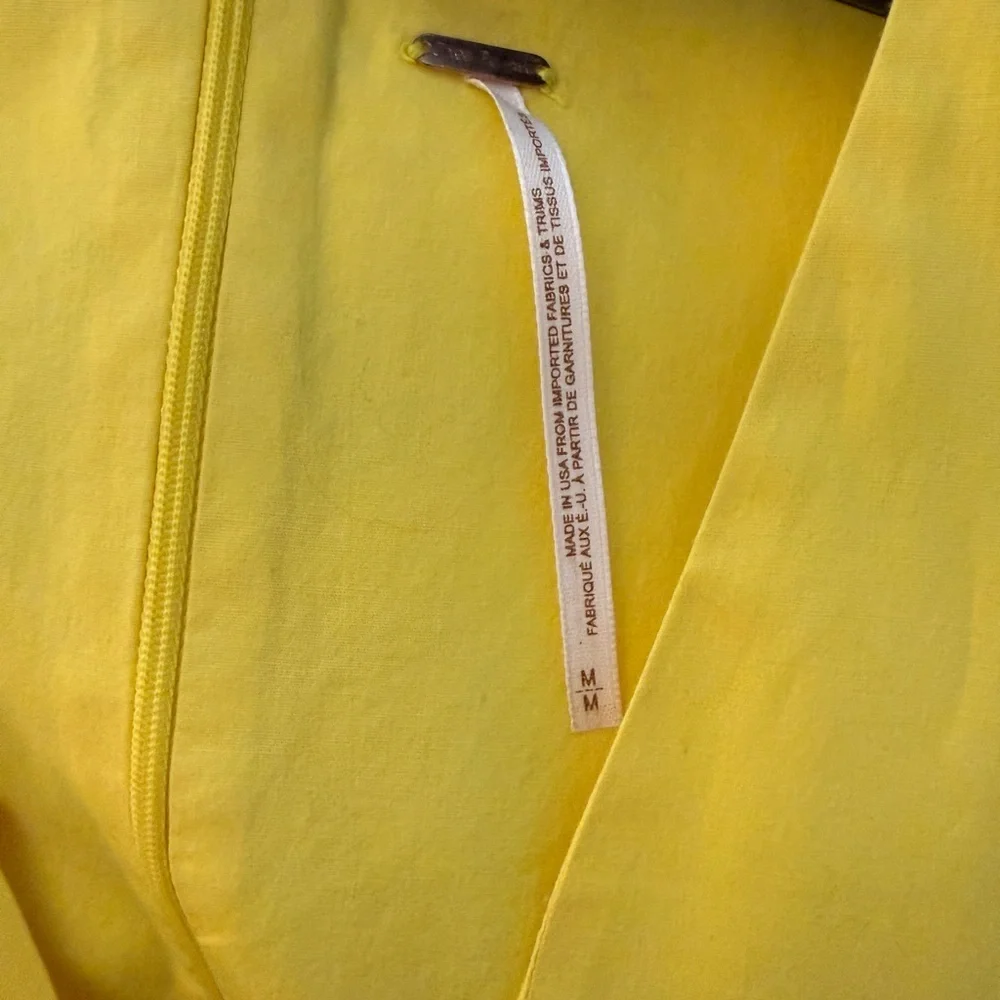 Free People Vivid Yellow Sleeveless Mini Dress - Picture 5 of 5